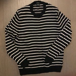 Men’s j crew cotton striped sweater